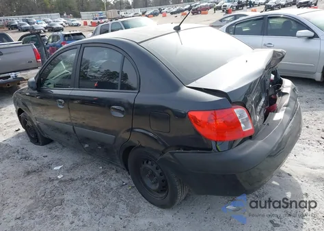 2007 Kia Rio Lx from USA, damaged, VIN KNADE123X76293152